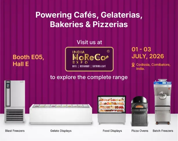 Powering Cafés, Gelaterias, Bakeries & Pizzerias | at HORECA