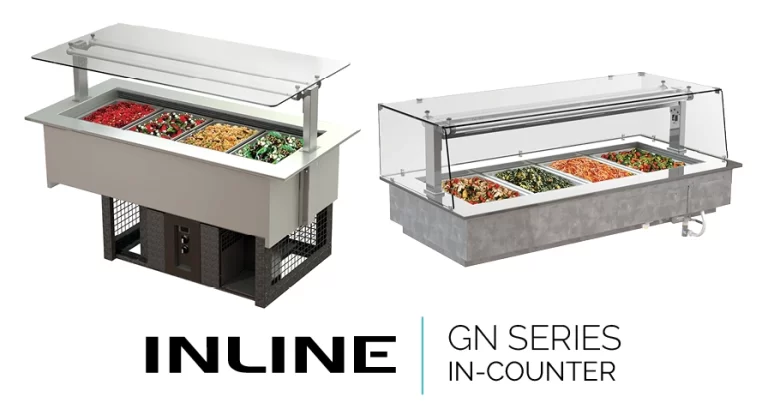 inline gn series counter display