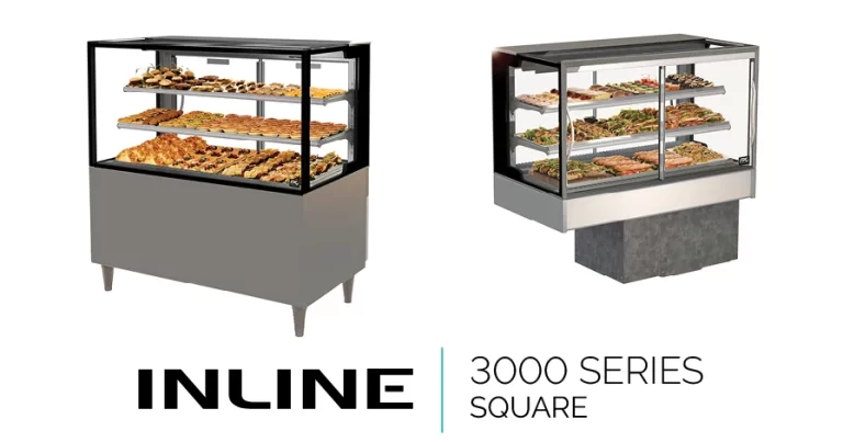 FPG Inline 3000 series square Food Display Case