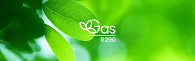 R290 natural refrigerant gas (Propane)