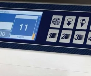 Touch & Type Panel for program selection